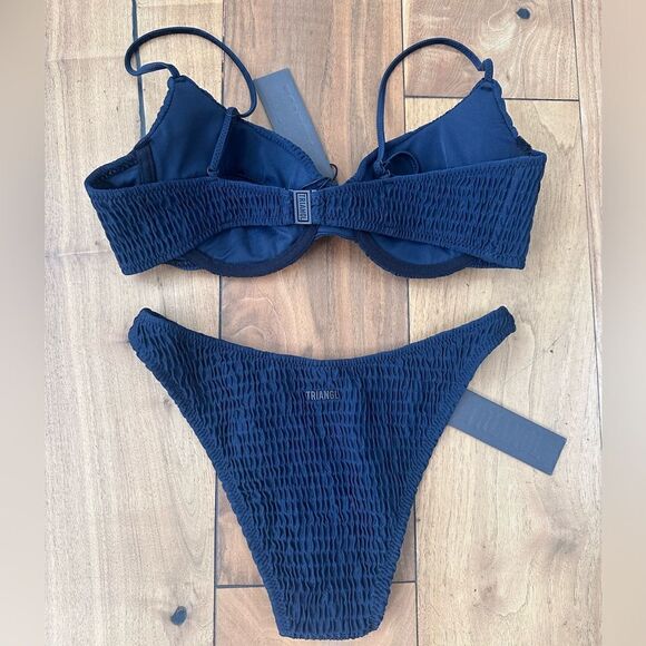 TRIANGL SARIA CHEEKY MOONLIGHT BIKINI SET NWT + BAG - Picture 8 of 11